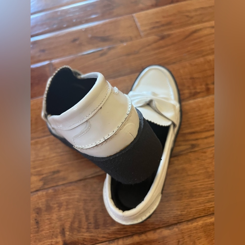 Yohji Yamamoto Loafers Soft Glass Thick Sole White Black Size 7 (2 Japanese) - Picture 7 of 16